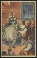 Ретро открытки - З поздоровленнями   Веселих Свят Різдва Христового.