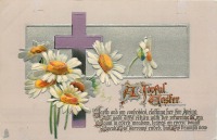 Ретро открытки - Радостной Пасхи. Земля и радость исповедуют к весне