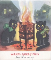 Ретро открытки - Тёплые приветствия