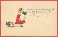 Ретро открытки - Немного рождественских подарков и поздравлений