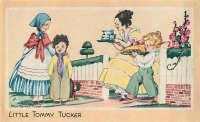 Ретро открытки - Маленький Том Такер
