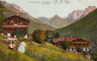 Ретро открытки - Кайзеровские горы