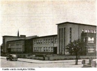 Литва - Клайпеда (Мемель) Школа имени Канта.