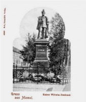 Литва - Клайпеда (Мемель). Памятник Вильгельму