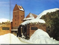 Литва - Тракайский замок зимой