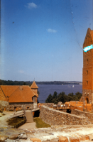 Литва - Вид с юго-восточной башни передовых укреплений замка
