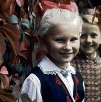 Эстония - Криста Раба живет в городе Вильянди Эстонской ССР.  1972.