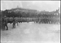 Рига - Парад немецких войск в Риге в сентябре 1917 года