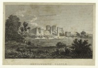 Англия - Замки и дворцы Англии. Руины замка Кенилворт