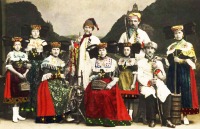 Ганновер - Прусаки на костюмированном балу в Ганновере 16 сентября 1919 года.