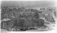 Дрезден - Дрезден после бомбардировки 13 февраля 1945г. Загородная вилла,  Ландхауз.