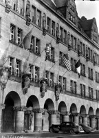 Нюрнберг - Здание Дворца Юстиции, где проходил Нюрнбергский процесс
