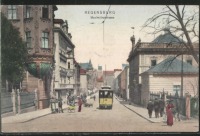 Регенсбург - Максимиллианштрассе с трамваем