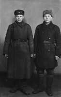 Солдаты и офицеры Советской армии - фронтовая фотография