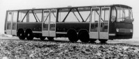 Автобусы - Первый в мире низкопольный автобус ЛАЗ-360ЭМ