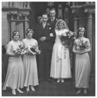 Ретро свадьба - Невеста и жених 1931 год