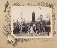 Кишинёв - Открытие памятника императору Александру II, 1889