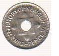 Старинные деньги (бумажные, монеты) - 3 пенса