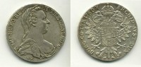 Старинные деньги (бумажные, монеты) - Талер Марии-Терезии,