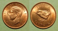 Старинные деньги (бумажные, монеты) - Фартинг