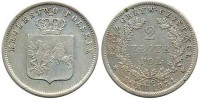 Старинные деньги (бумажные, монеты) - 2 злотых 1831 (серебро).