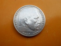 Старинные деньги (бумажные, монеты) - Германия. Третий Рейх. 2 марки. 1937 г.