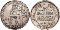 Старинные деньги (бумажные, монеты) - Гульден (2/3 талера)