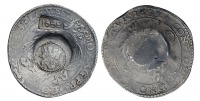 Старинные деньги (бумажные, монеты) - Ефимок с признаком 1655 г.
