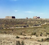 Туркменистан - Байрам-Али. Развалины текинского укрепления в древнем Мерве, 1911
