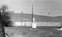 Туркменистан - Кушка. Памятник В. И. Ленину у вокзала.