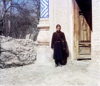 Узбекистан - Городовой в Самарканде (между 1905 и 1915)