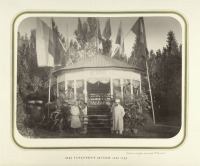 Ташкент - Туркестанская выставка 1886 г.  Павильон фабрики  А. Прохорова