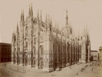 Милан - Milano/ La cattedrale Италия,  Ломбардия,  Милан