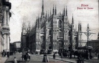 Милан - Milano. Piazza del Duomo Италия,  Ломбардия,  Милан