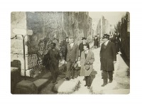 Неаполь - Фото посещения Львом Троцким Помпеи в ходе его нахождения в Неаполе.