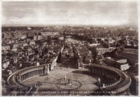 Ватикан - Vatican postcard Panorama di Roma , visto dalla Cupola di S. Pietro Ватикан