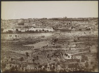 Израиль - Панорама Иерусалима, 1867-1878