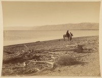 Израиль - Всадник на берегу Мёртвого моря, 1867-1870