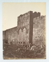 Израиль - Золотые ворота Харам-Эш-Шериф в Иерусалиме, 1867-1871