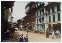 Непал - Одна из улиц Бхактапура