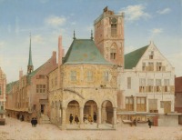 Нидерланды - Рейксмузеум . Старая ратуша в Амстердаме. 1657
