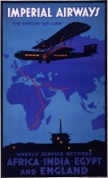 Авиация - Британский авиационный рекламный плакат
