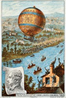 Авиация - Первое путешествие на воздушном шаре де Розье Пилатра и Арланда, 1783