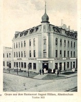 Бохум - Ресторан Август Холкен.Старый Бохум.1905-1909г.