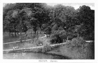 Бохум - Suedpark-teich Парк с прудом 1918 г.