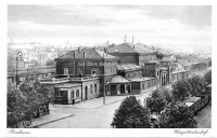 Бохум - Старый вокзал 1920 г.