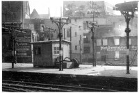 Бохум - Разрушенный вокзал 1943 г.