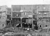 Бохум - 1944 г. Развалиты домов. Бохум.