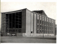 Бохум - Строительство городского театра 1952 г.