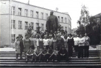 Словакия - Братислава, памятник Ленину.